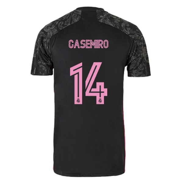 Camiseta Real Madrid Tercera equipo NO.14 Casemiro 2020-2021 Negro